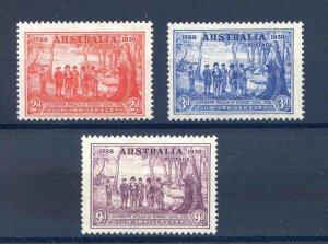 Australia Foundation of New South Wales set SG193/5 mounted Mint