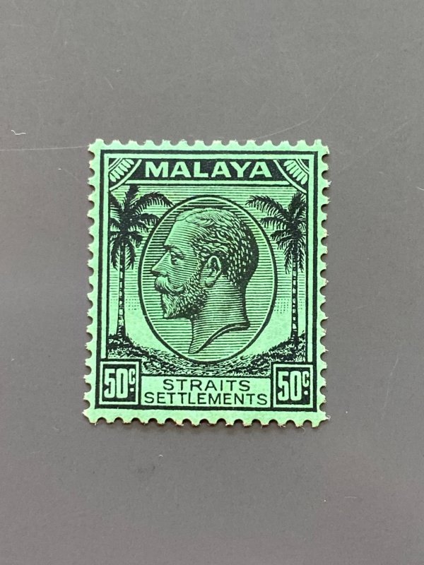 Straits Settlements 230 VF MH. Scott 4.75