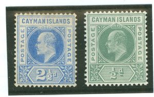 Cayman Islands #5/8 Unused Single