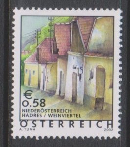 Austria, 58c Street, Hadres (SC# 1869) MH