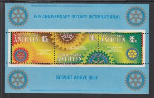 Netherlands Antilles 451a Rotary Souvenir Sheet NH VF