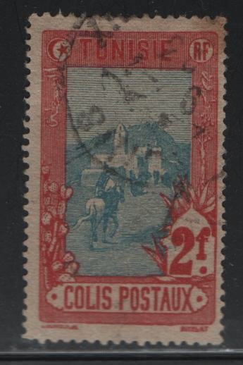 TUNISIA , Q9, USED, 1906 Mail delivery