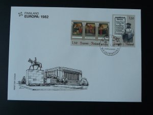 Europa Cept 1982 FDC Finland
