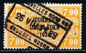 Belgium #P15 Single Used