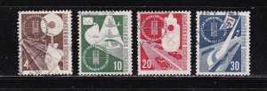 Germany stamp #698 - 701, used,  CV $32.25