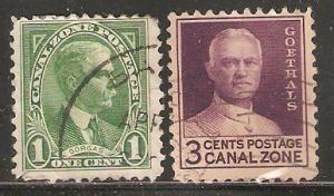 Canal Zone Gorgas & Goethals used