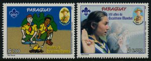 Paraguay 2839-40 MNH Scouting