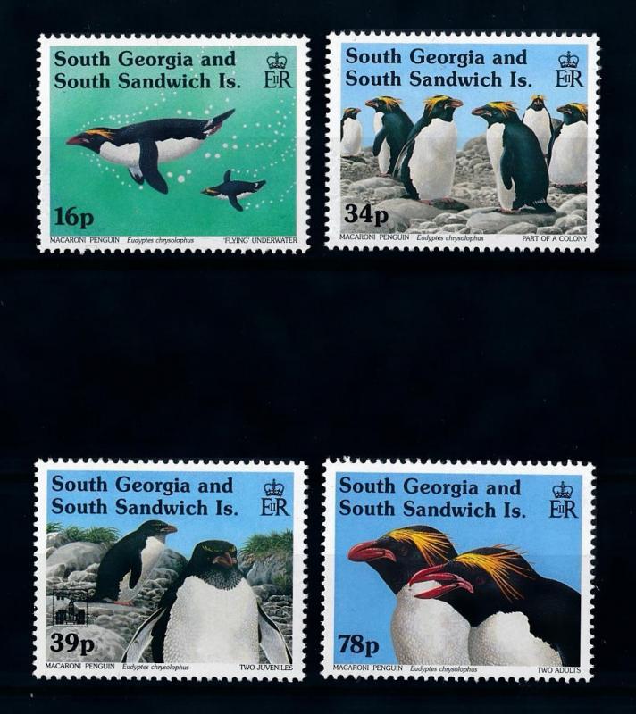 [71784] South Georgia 1993 Birds Macaroni Penguins  MNH