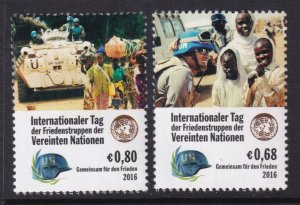 UN Vienna 586-587 MNH VF