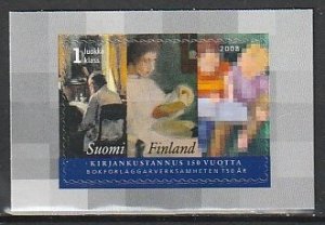 2008 Finland - Sc 1307 - MNH VF - 1 single - Book Publishers Assoc