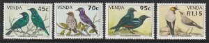 1994 South Africa - Venda - Sc 277-80 - MNH VF - 4 singles - Starlings