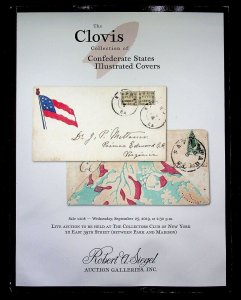 The Clovis Collection of Confederate States Illustrated Covers-Siegel (2019)