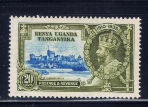 Kenya U.T. 42 Hinged 1935 King George V Silver Jubilee