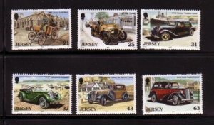 Jersey  Sc 834-9 1998 bus stamp set mint NH