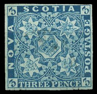 Nova Scotia #3, Used, Fine