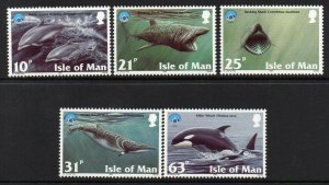 ISLE OF MAN SG798/802 1998 U.N.E.S.C.O. INTERNATINAL YEAR OF THE OCEAN MNH