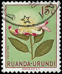 RUANDA-URUNDI   #115 USED (2)