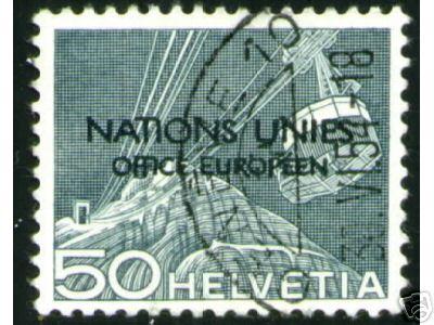 United Nations Europe, Scott # 7o9CV $10.50