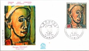 France, Worldwide First Day Cover, Art