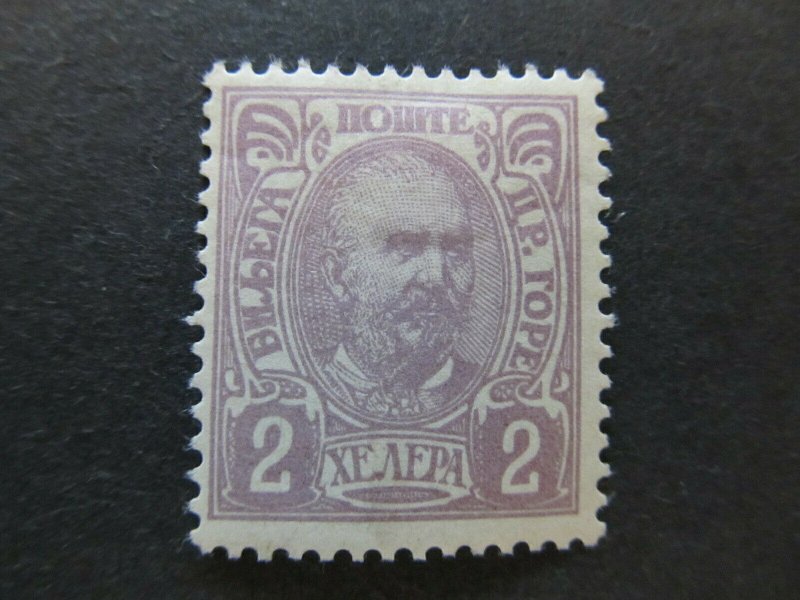 A5P23F44 Montenegro 1902 2h mh*