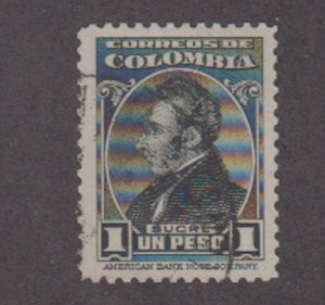 Colombia - 1940 - SC 492 - Used - High value