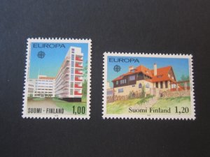 Finland 1978 Sc 608-09 set MNH