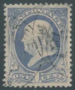 US Scott #206 Used, VF/XF