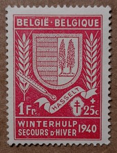 Belgium #B269 1fr+25c Coat of Arms-Hasselt MH (1940-1941)