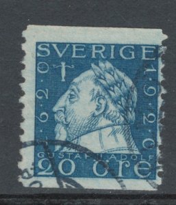 Sweden 1920 Gustavus Adolphus 20o Scott # 165 Used