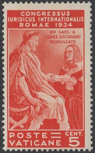 VATICAN CITY 41-46 VF MH (81019) 