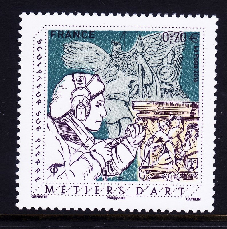 France 5005 Yt 5040 MNH 2016 Sculptor Issue Very Fine