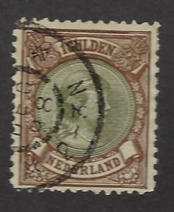 Netherlands  SC#52 Used F-VF SCV$22.50...Value!