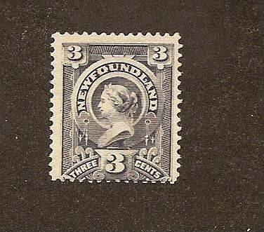 Newfoundland  Scott #60  Mint H  Scott CV $30.00