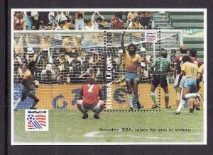 Sierra Leone-Sc.1712-unused NH sheet-Sports-Soccer-World Cup-1994-