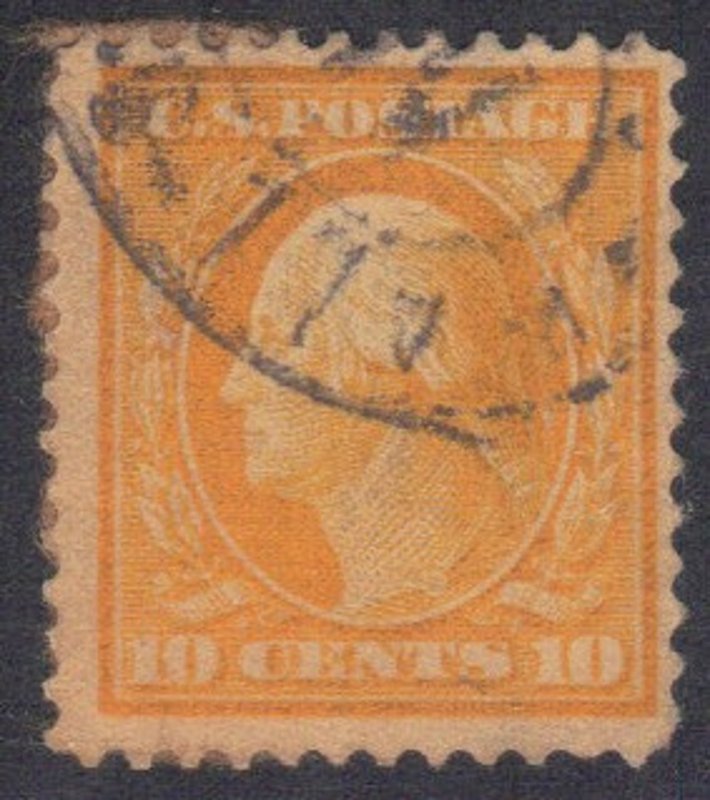 USA SCOTT #338,  USED 10c 1909 SEE SCAN