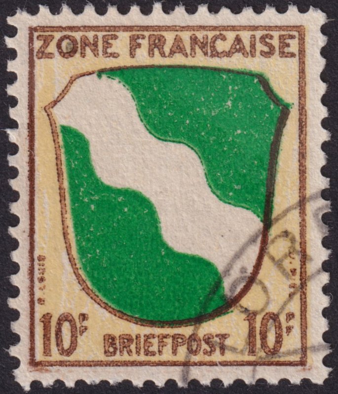 Germany French Zone 1945-1946 #4N1 - 4N13 vf u