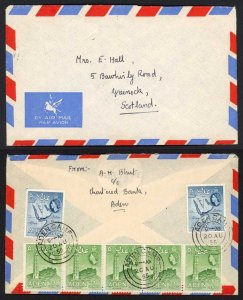 Aden Camp 1955 cover to Scotland