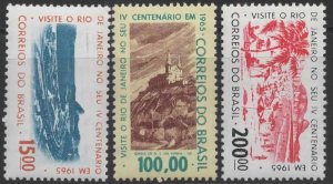 Brazil - Scott # 983-85 VF MNH