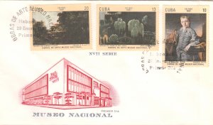 1981 Cuba Stamps Paintings in the National Museum FDC