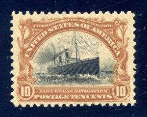 US SCOTT #299 MINT-XF-OG-NH GRADED 90 W/ PF CERT SMQ $850 (6/5/24 GP)