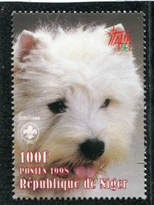 Niger 1998 DOG Italy '98 Philatelic Exhibition 1v Perforated Mint (NH)