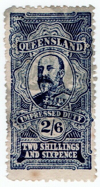 (I.B) Australia - Queensland Revenue : Impressed Duty 2/6d