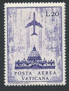 Vatican City #C47-49, 51-52, Airmails, MNH**-