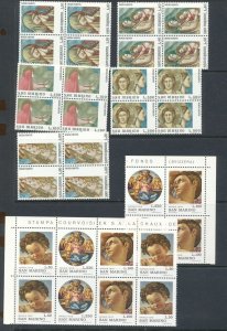 San Marino 1960s/70s/80s Religion MNH (Apx 158 Stamps) CP453