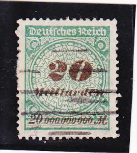 Germany  Scott#  298  Used