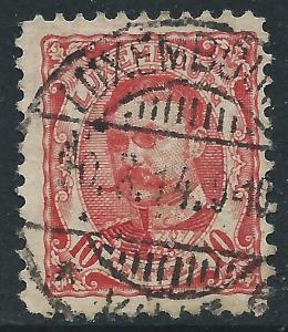 Luxembourg, Sc #82, 10c Used