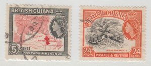 British Guiana Scott #280//282 Stamp - Used Set