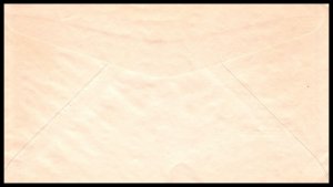 Scott 850 2 Cents Adams Fidelity FDC Typed Address Planty 850-4