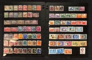 Hungary Stamp Collection on 17 Stock Pages, Interesting Lot