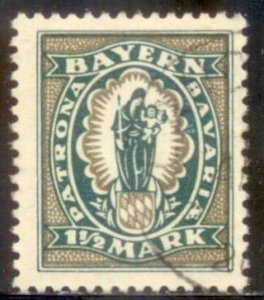 Bavaria 1920 SC# 249 Used CH4